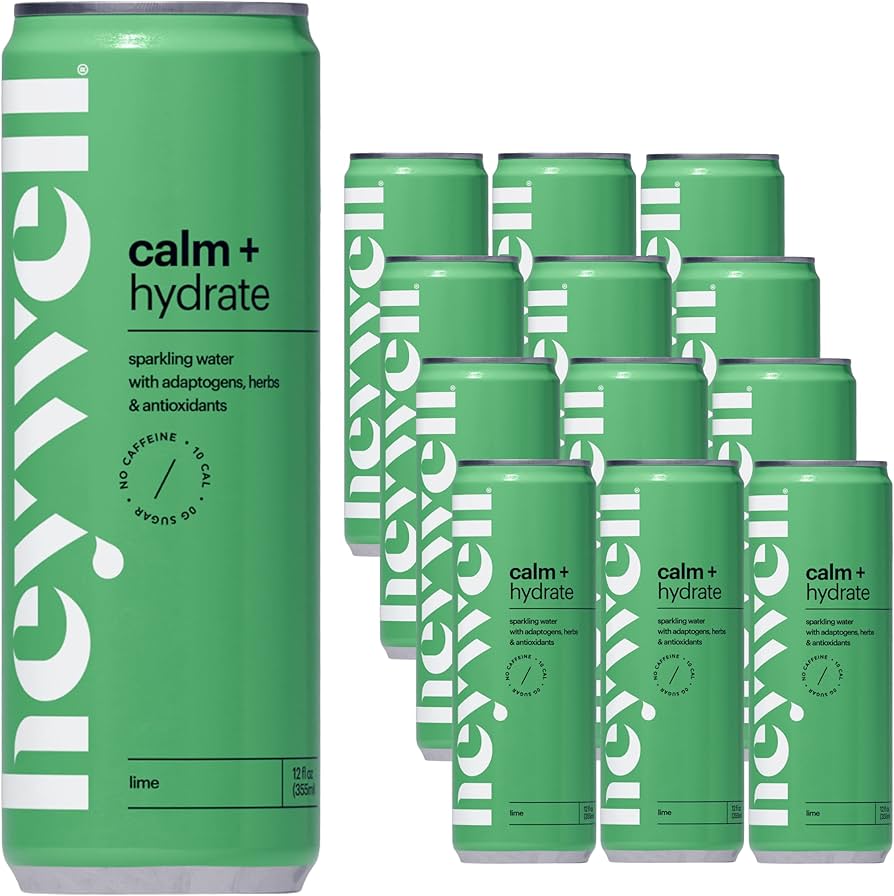 Amazon.com : Heywell Sparkling Adaptogenic Water Calm and Restore